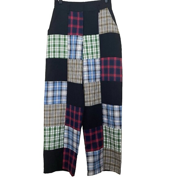 Urban Outfitters The Ragged Priest Patchwork Pants Size 10 - Picture 2 of 12